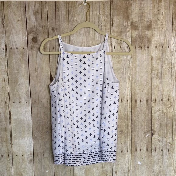 Nautical Square-Neck Halter Top - Picture 4 of 8